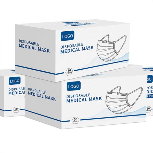 Custom Surgical Face Mask Boxes